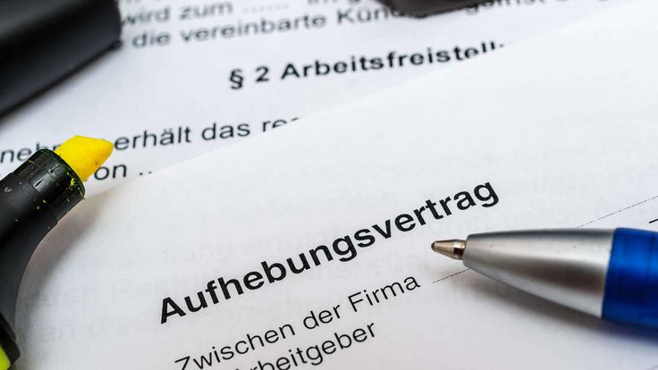 Aufhebungsvertrag