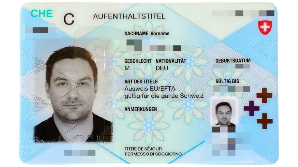 Gesuch um Ausstellung einer Niederlassungsbewilligung C