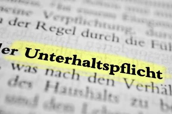 Unterhaltsvertrag für nicht verheiratete Eltern